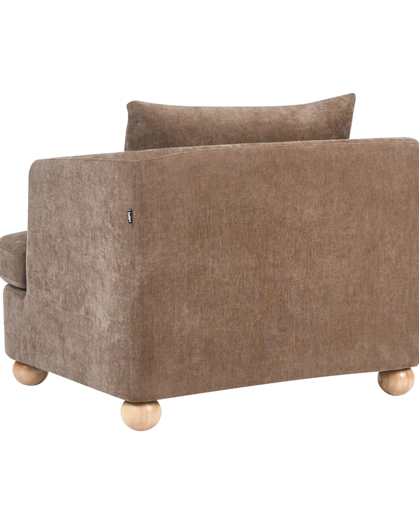 Poltrona RATTVIK Ciniglia Marrone