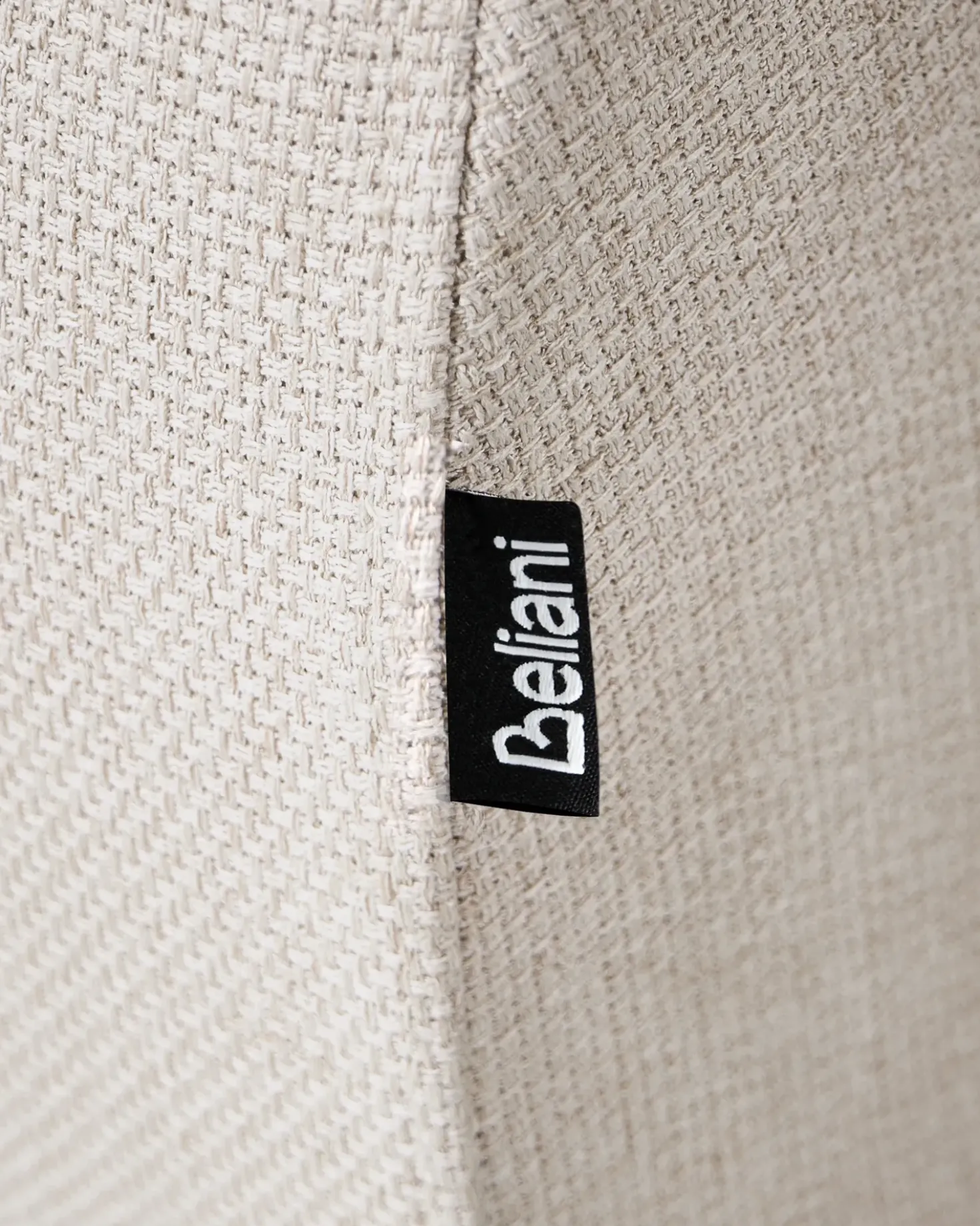 Poltrona RINGEL con cuscini Tessuto Beige chiaro