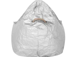 Poltrona sacco 200 L DROP 63 cm 75 cm Argento