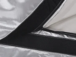 Poltrona sacco 600 L FUZZY 180 cm 230 cm Argento