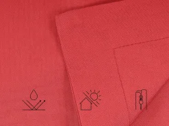 Poltrona sacco 300 L FUZZY 140 cm 180 cm Rosso