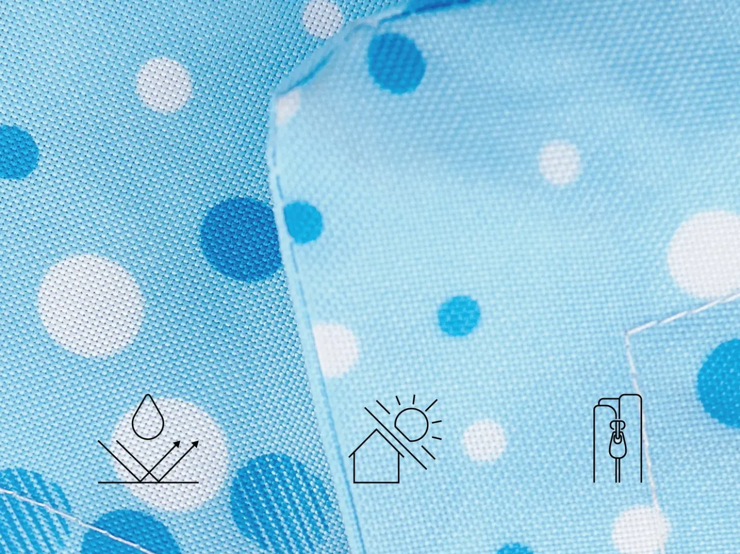 Poltrona sacco 300 L FUZZY 140 cm 180 cm Azzurro