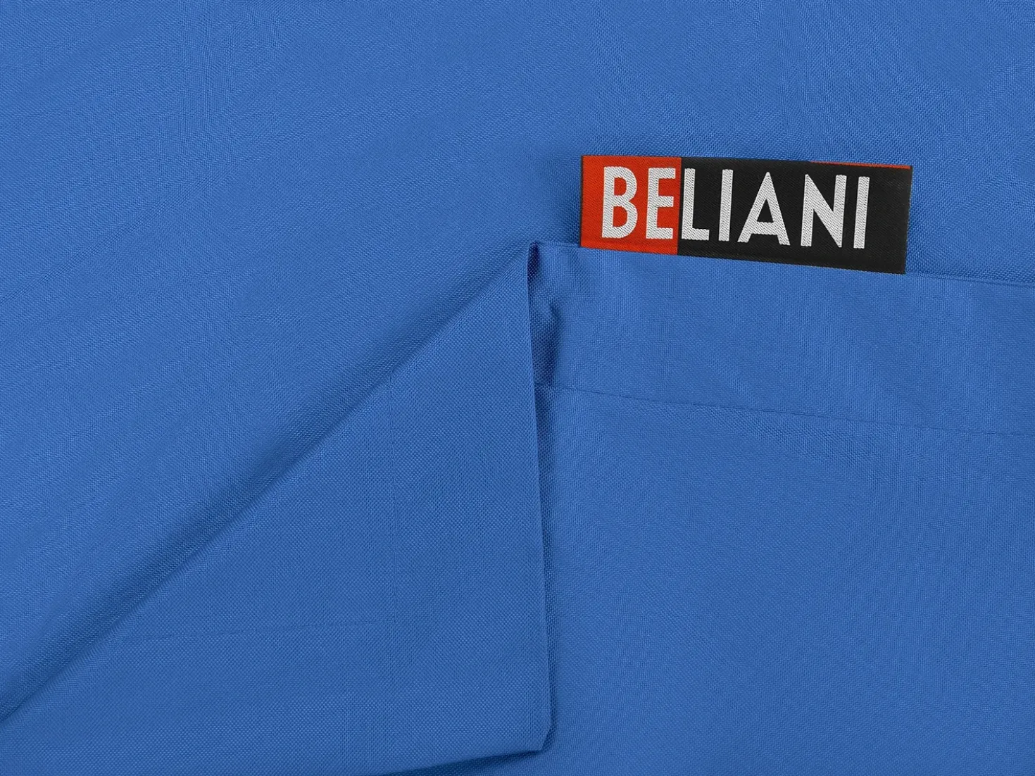Poltrona sacco 300 L FUZZY 140 cm 180 cm Blu scuro