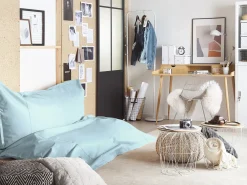 Poltrona sacco 600 L FUZZY 180 cm 230 cm Azzurro