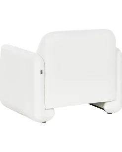 Poltrona SALAND Tessuto Bianco