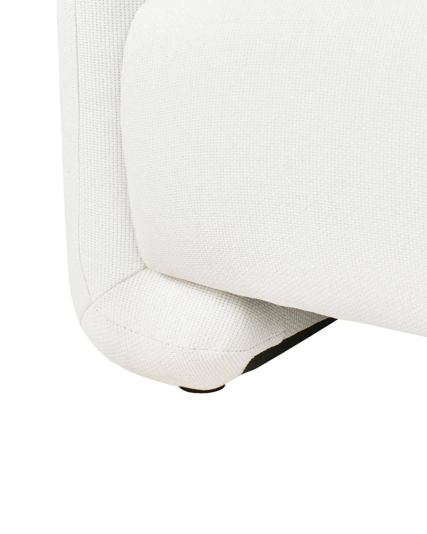 Poltrona SALAND Tessuto Bianco