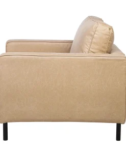 Poltrona SAVALEN Pelle sintetica Beige