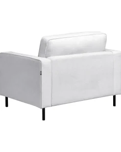 Poltrona SAVALEN Tessuto Grigio chiaro