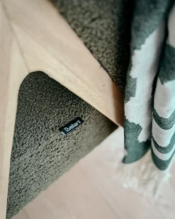 Poltrona SKEI Bouclé Verde scuro