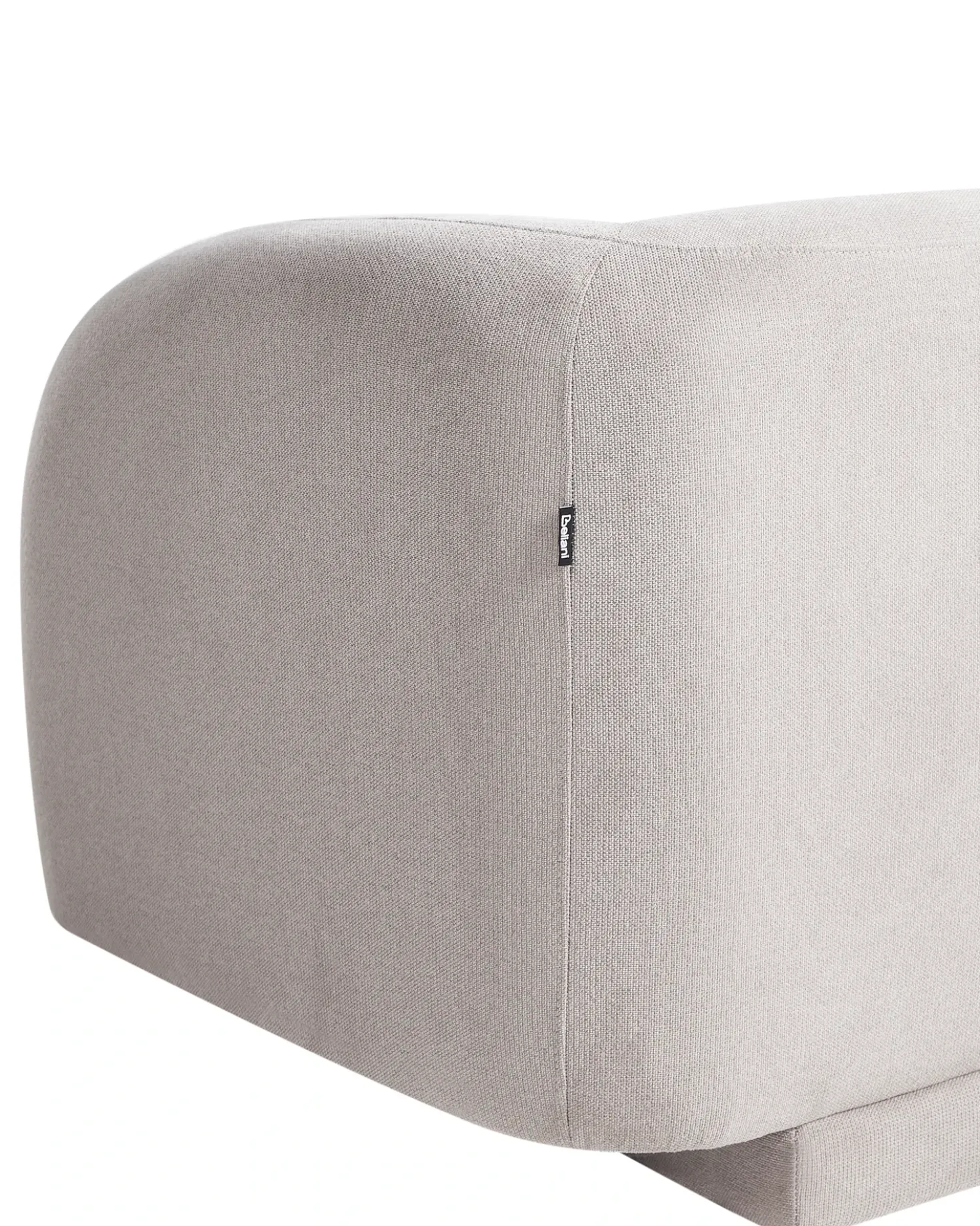 Poltrona SKJANES Tessuto Grigio chiaro