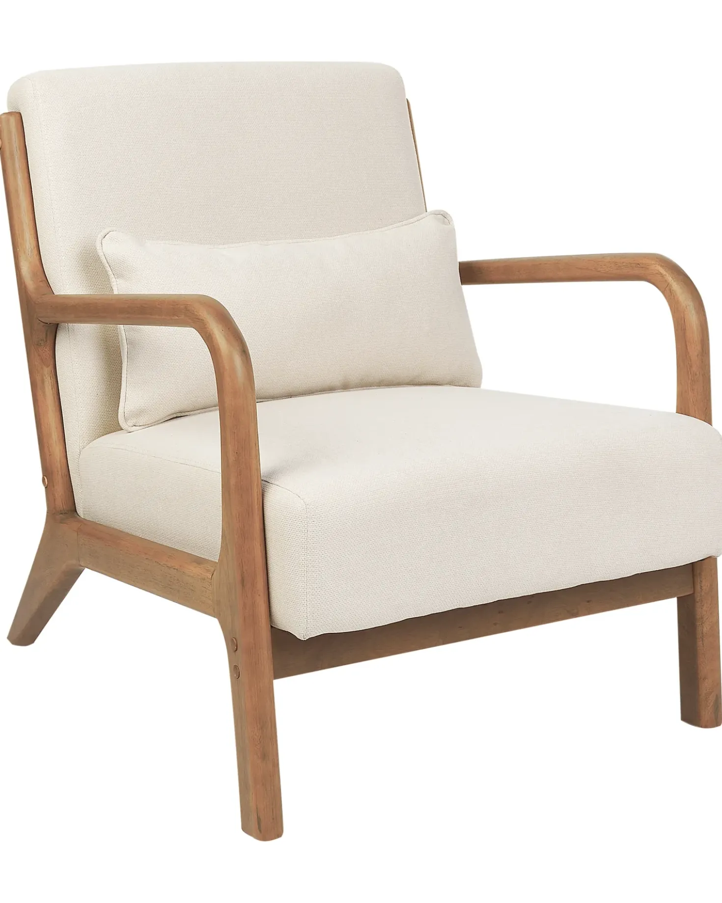 Poltrona SKOVDE Tessuto Beige chiaro