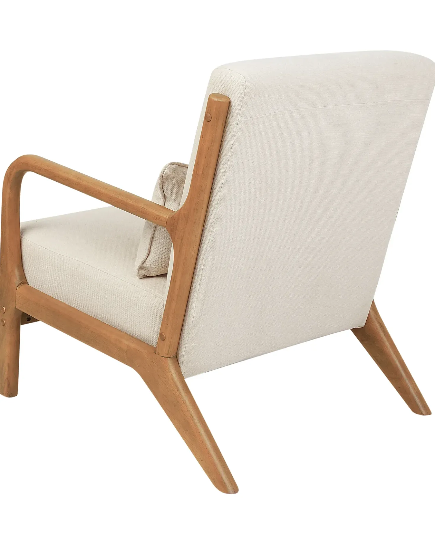 Poltrona SKOVDE Tessuto Beige chiaro