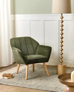 Poltrona TORUD Tessuto Verde