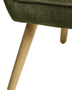 Poltrona TORUD Tessuto Verde