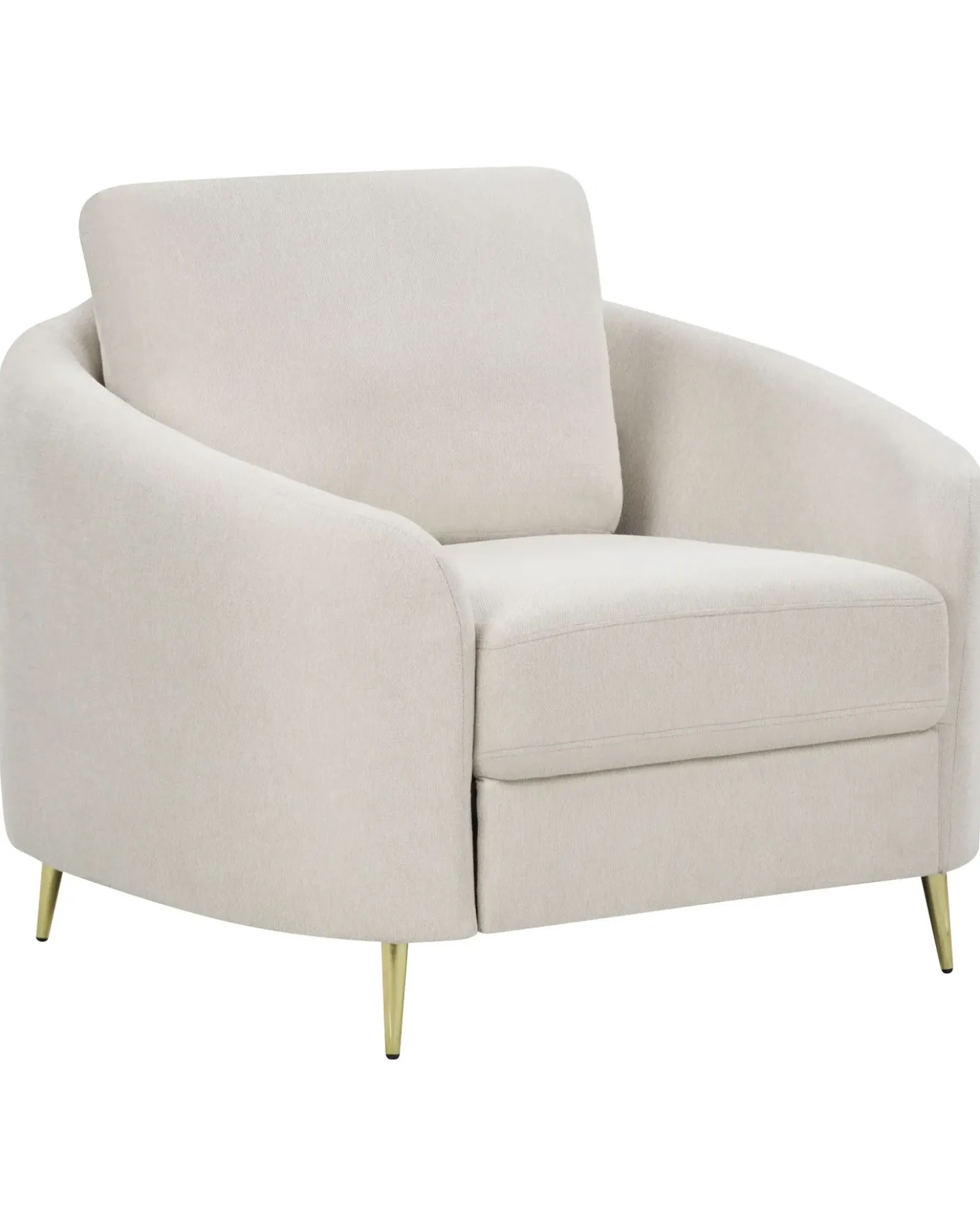 Poltrona TROSA Tessuto Beige chiaro
