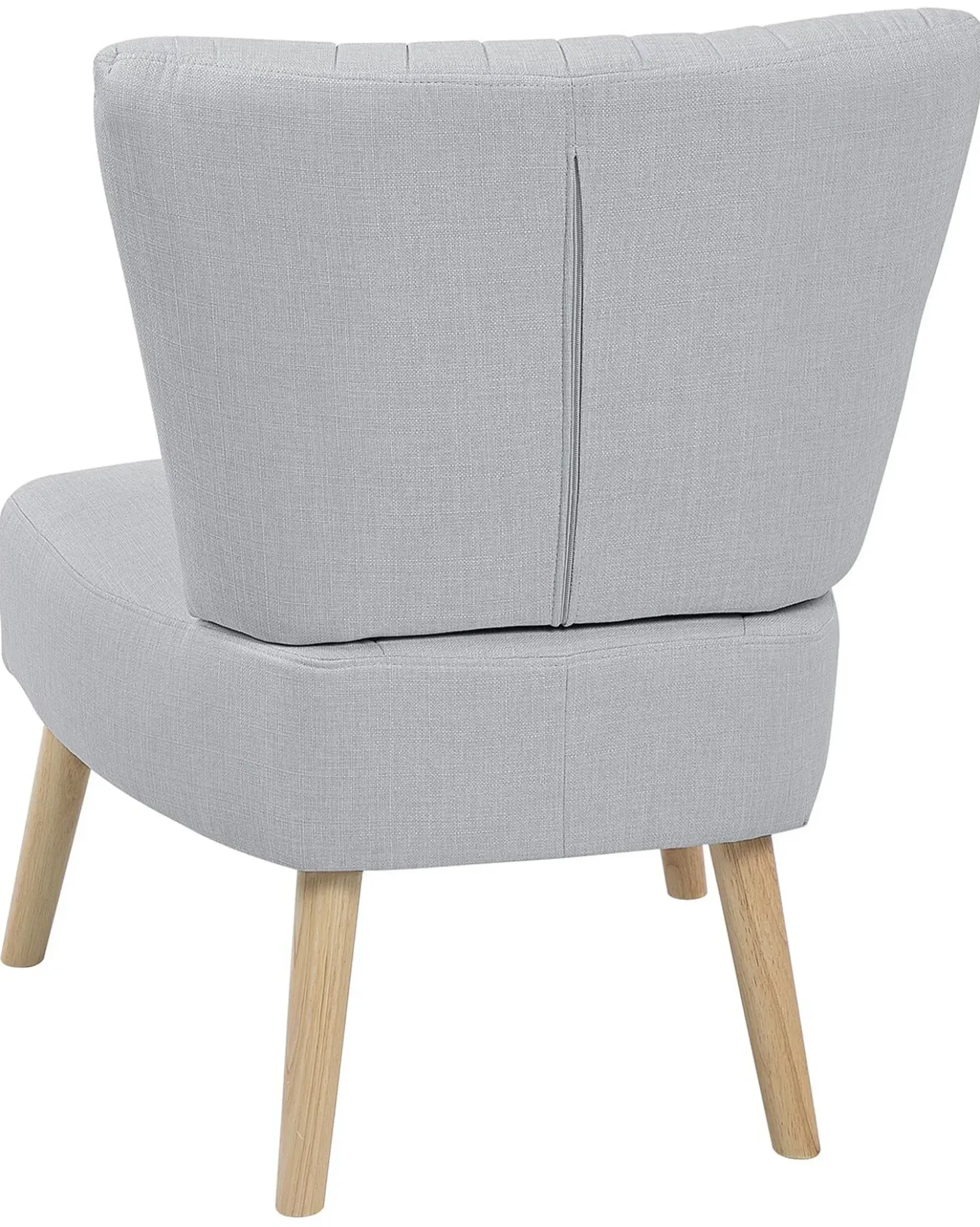 Poltrona VAASA Tessuto Grigio chiaro