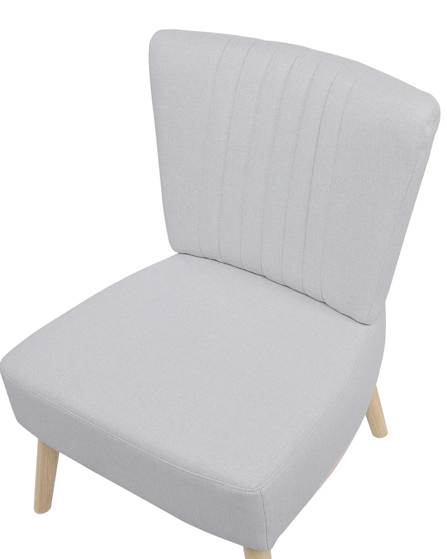 Poltrona VAASA Tessuto Grigio chiaro