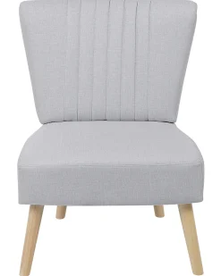 Poltrona VAASA Tessuto Grigio chiaro