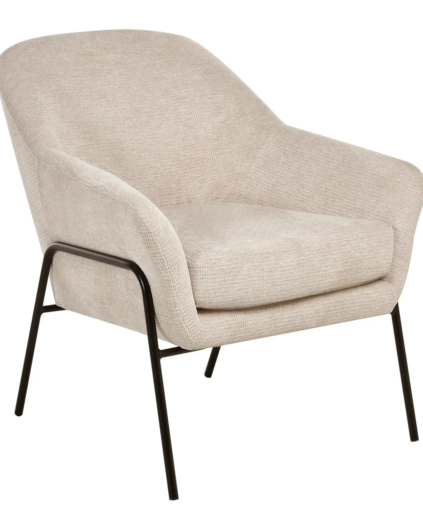 Poltrona VEDDIGE Tessuto Beige