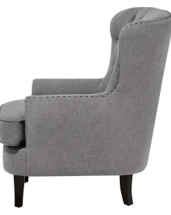 Poltrona VIBORG II Tessuto Grigio chiaro