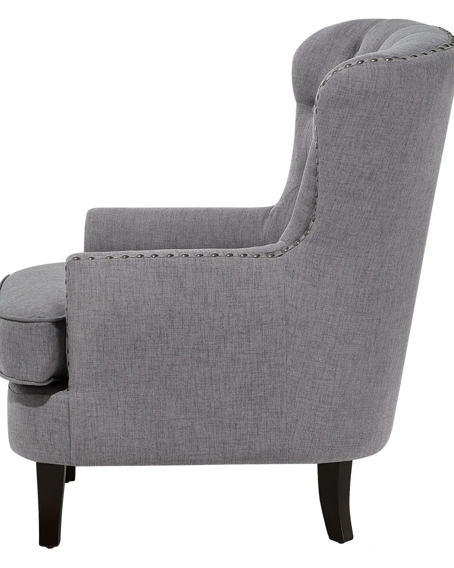 Poltrona VIBORG II Tessuto Grigio chiaro