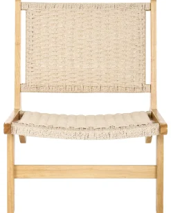 Poltrona VILLAZ Legno Marrone chiaro