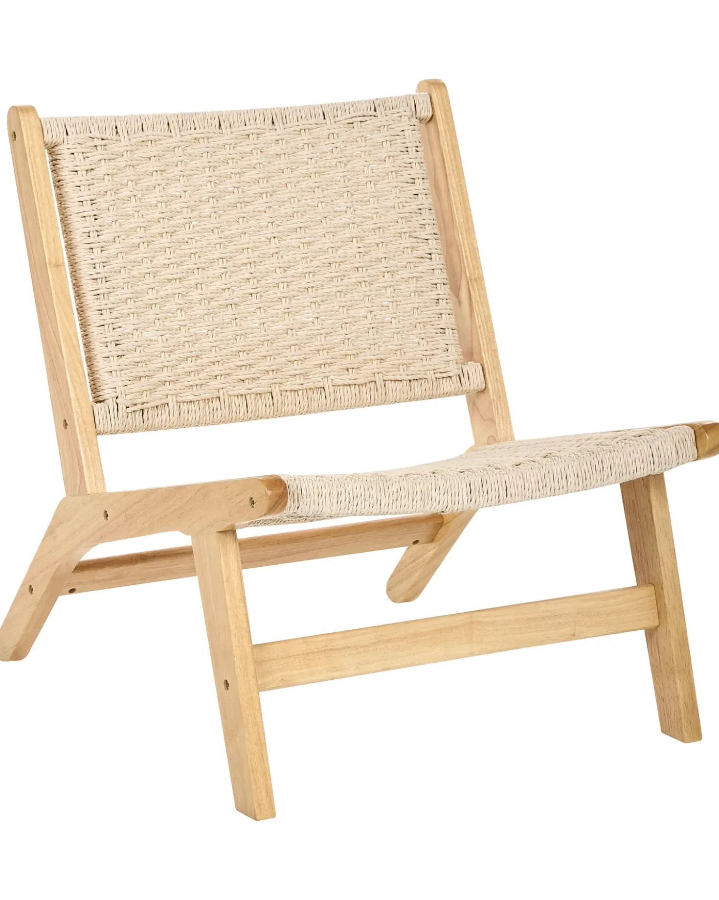 Poltrona VILLAZ Legno Marrone chiaro