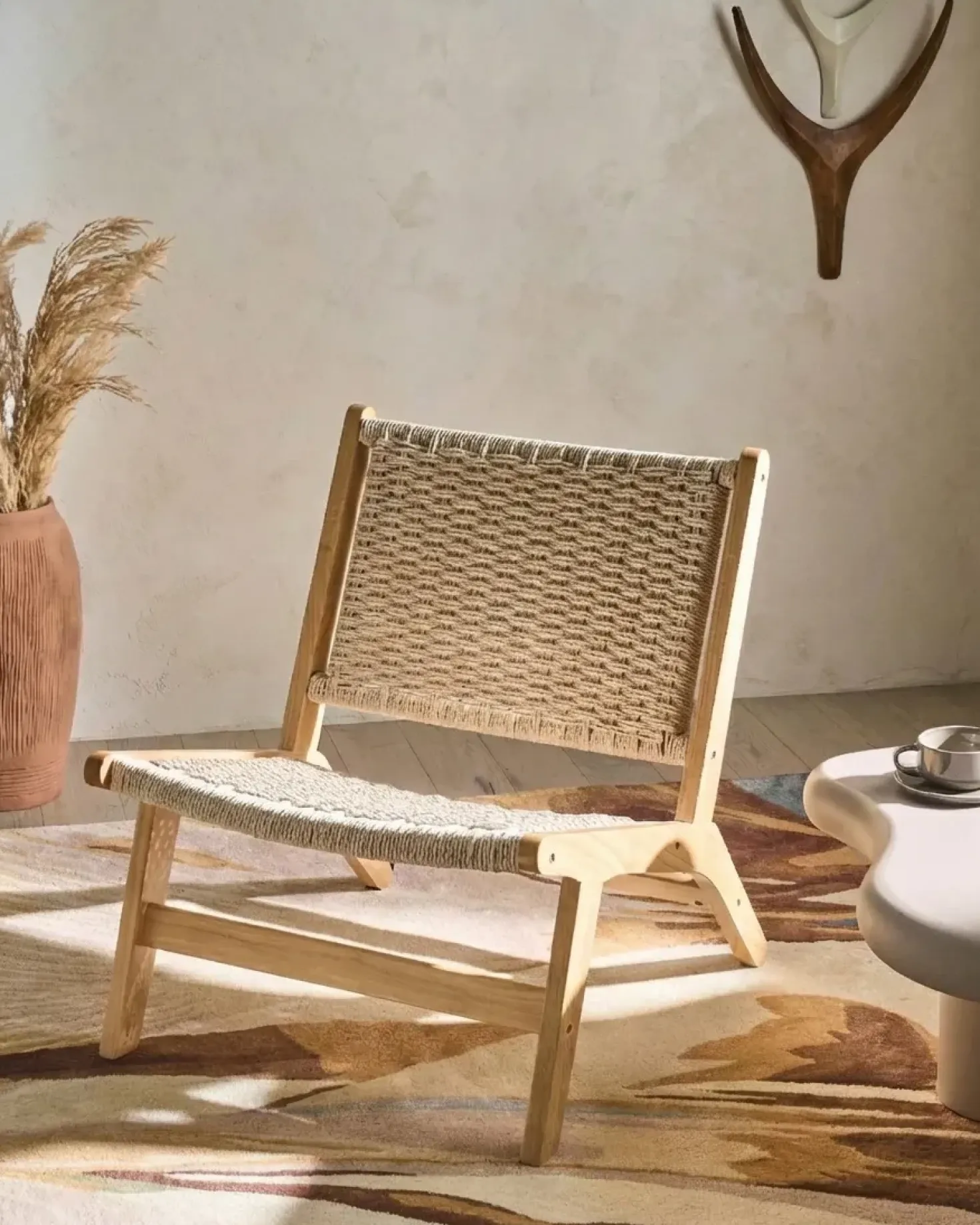 Poltrona VILLAZ Legno Marrone chiaro