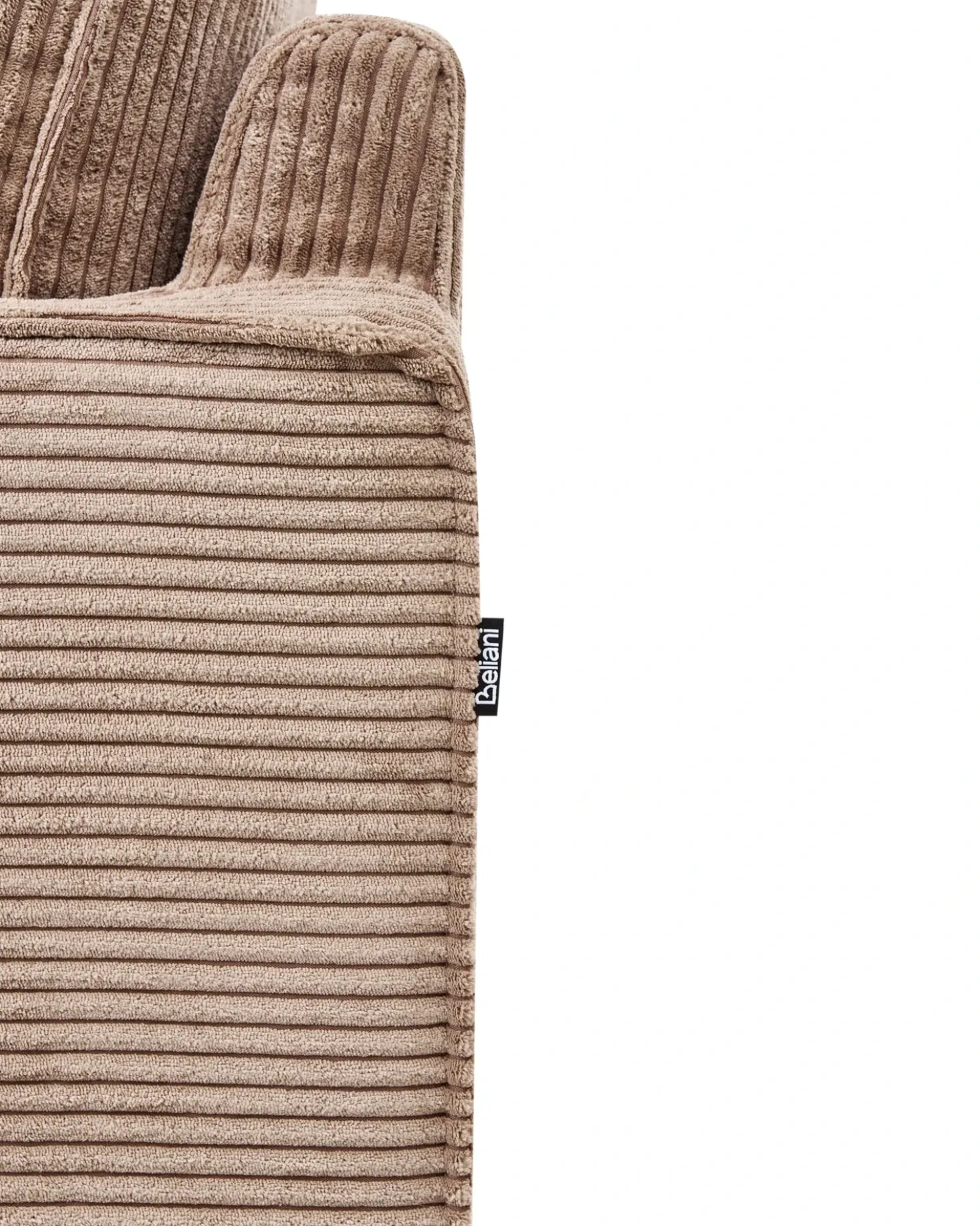 Poltrona VIND Velluto a coste Beige
