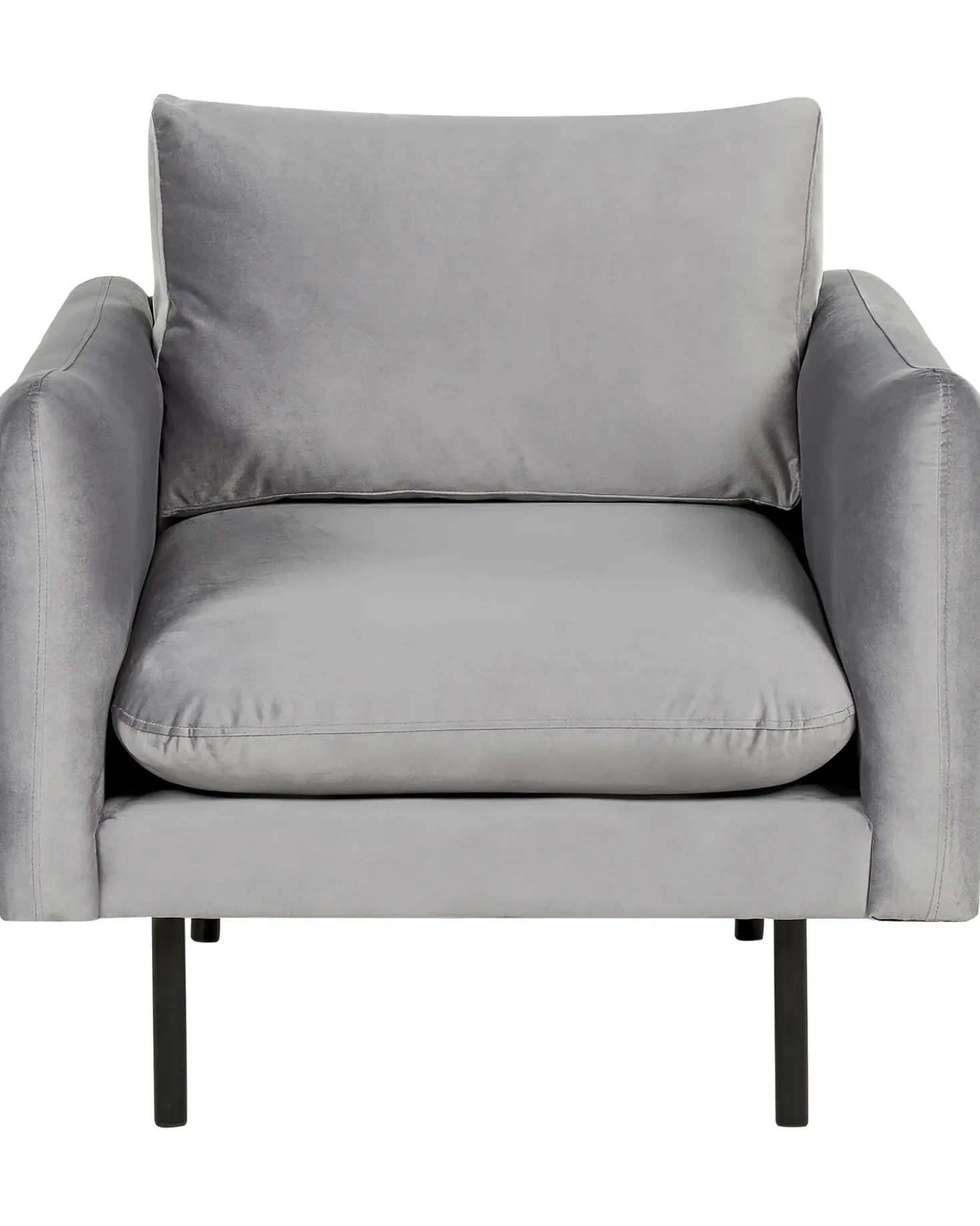 Poltrona VINTERBRO Velluto Grigio