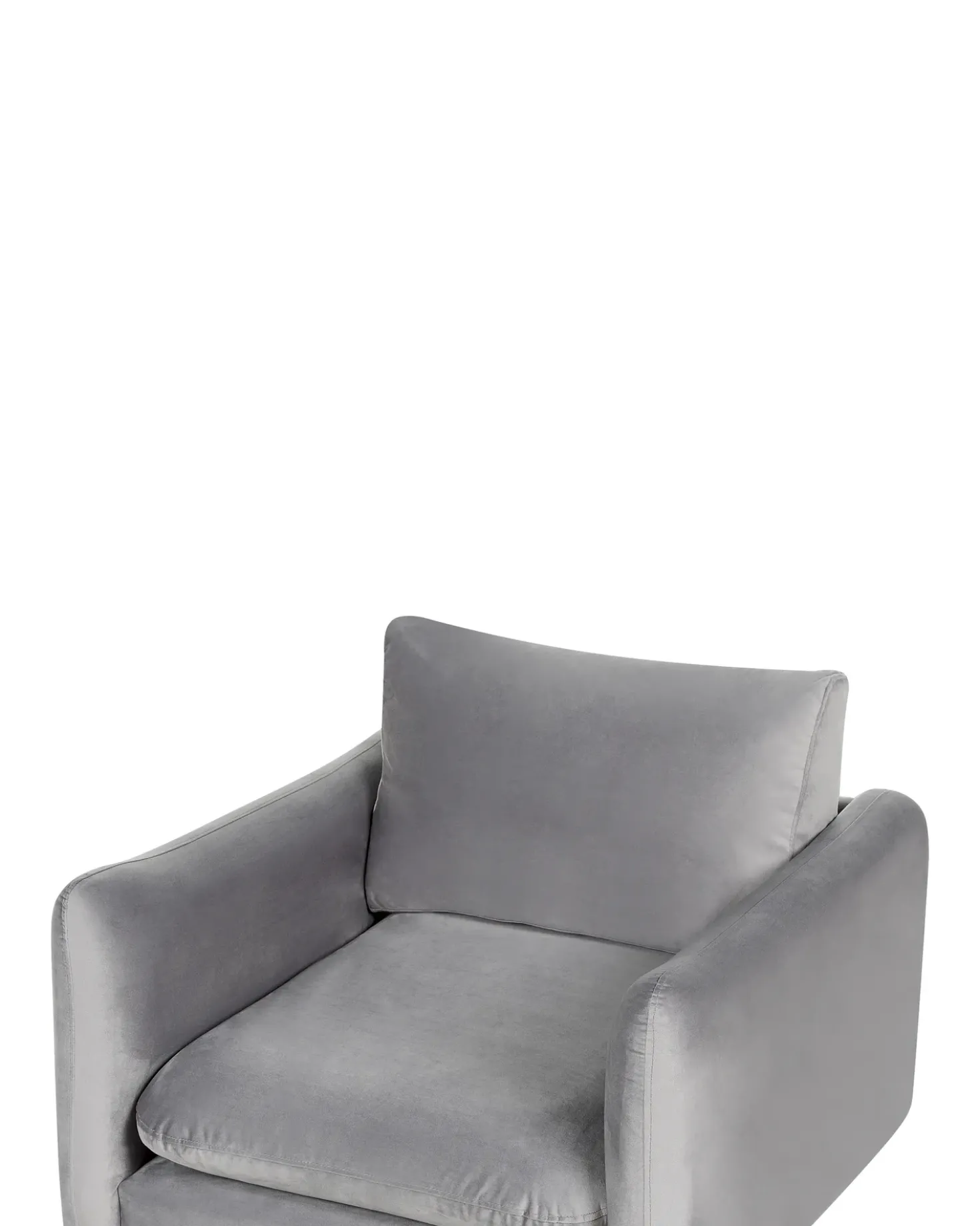 Poltrona VINTERBRO Velluto Grigio