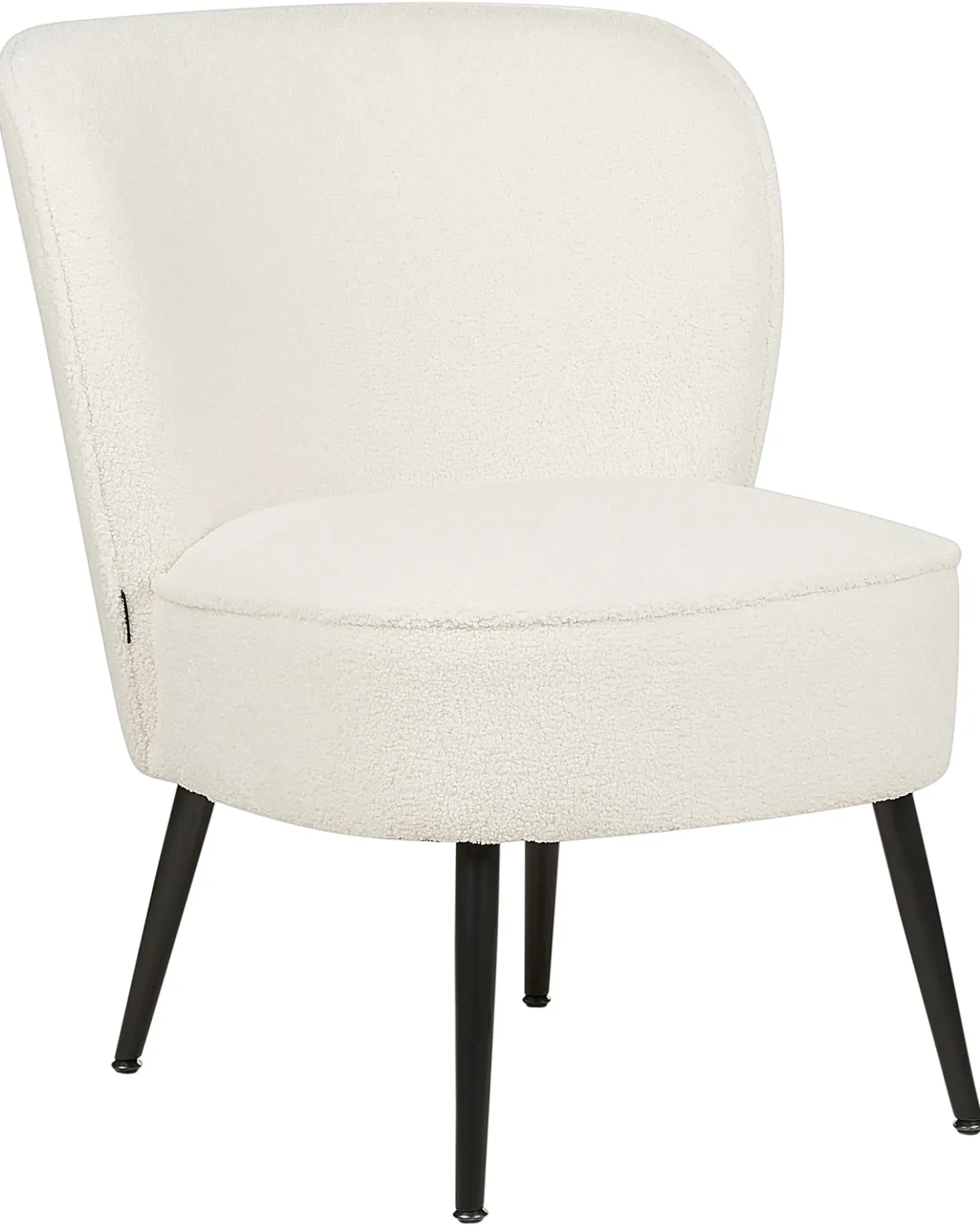 Poltrona VOSS Bouclé Bianco