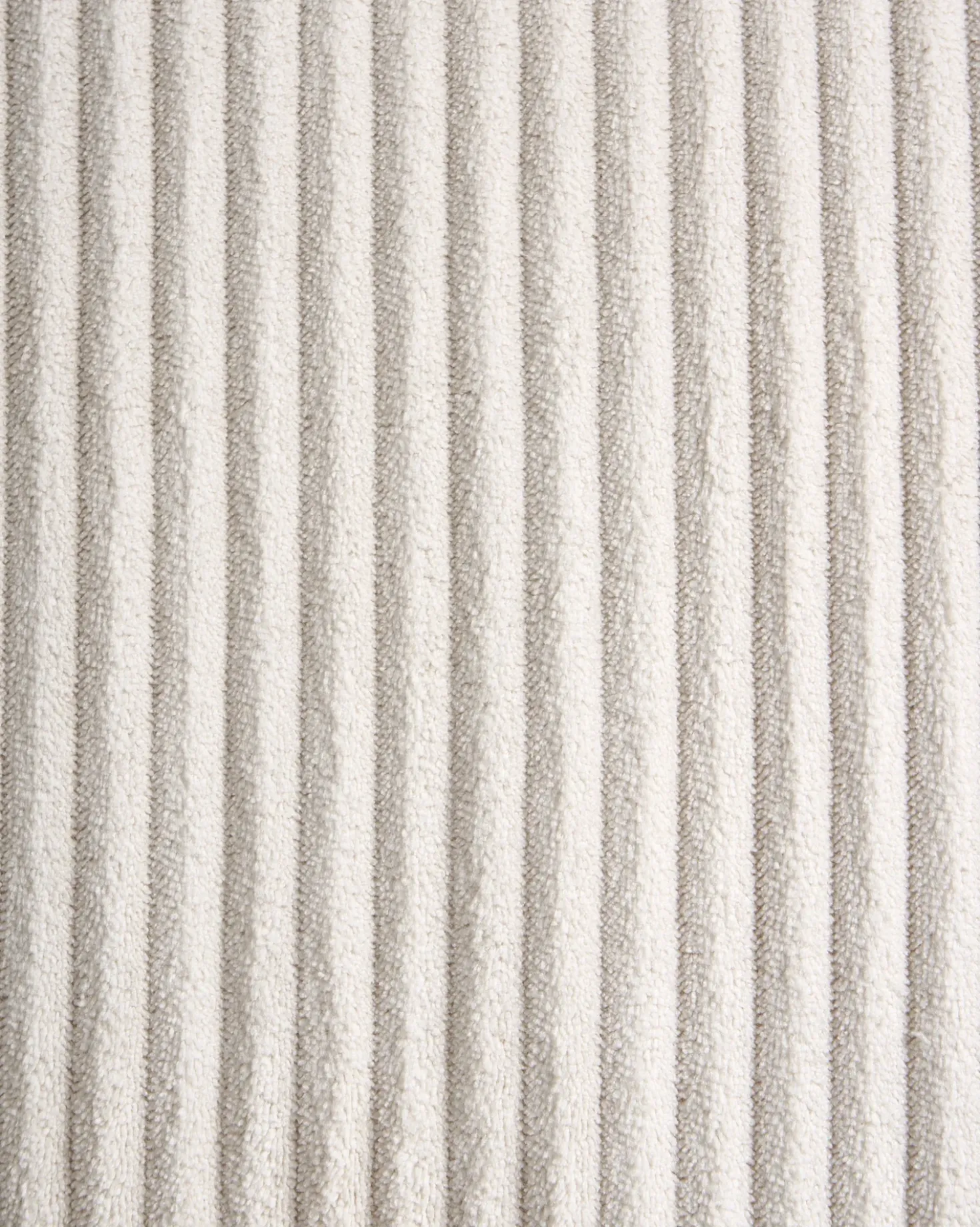 Poltrona Wingback ABSON Velluto a coste Beige chiaro