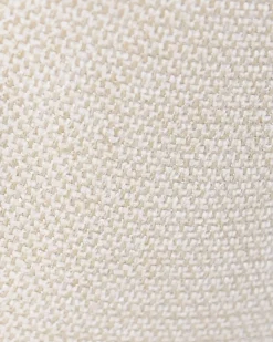 Poltrona Wingback VEJLE con poggiapiedi Tessuto Beige chiaro