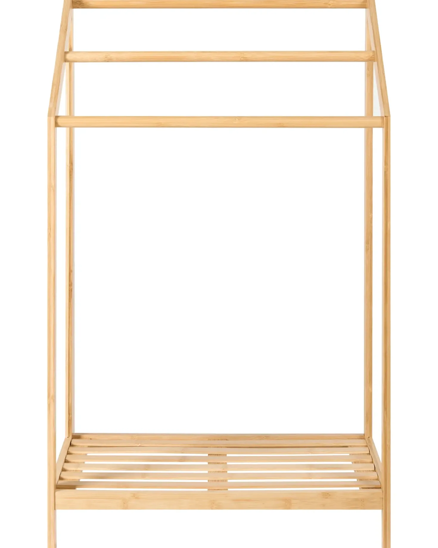 Porta asciugamani con ripiano YUNGAS Bambù Marrone chiaro