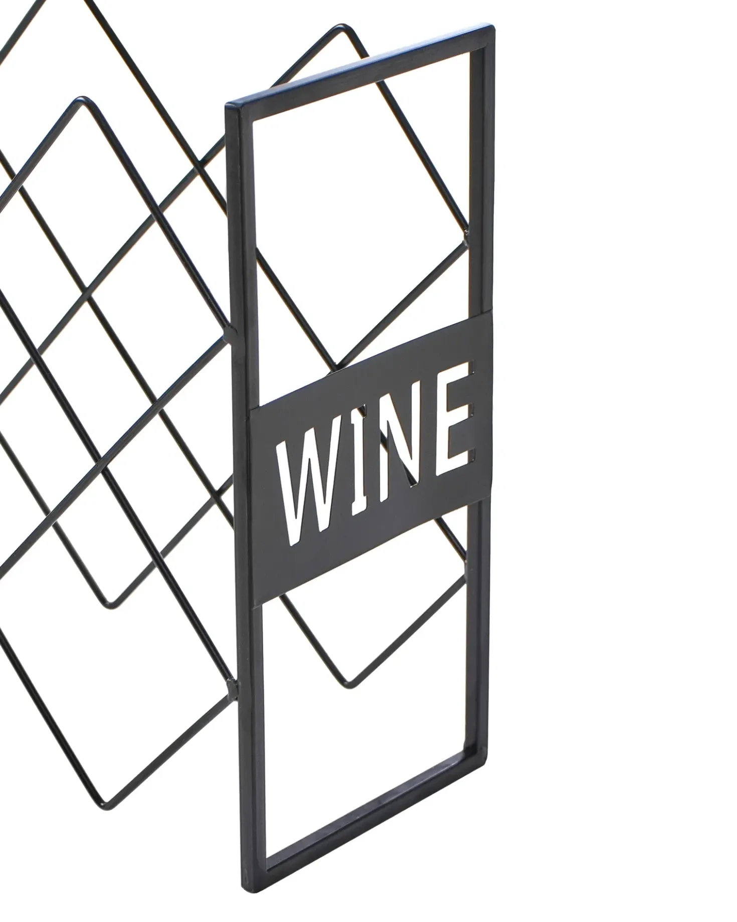 Porta bottiglie da vino BALLYBAY Metallo Nero