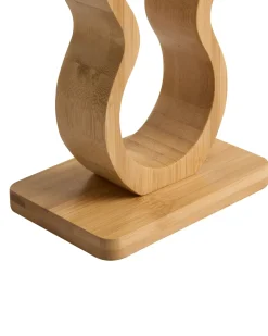 Porta bottiglie da vino CERISE Bambù Marrone chiaro