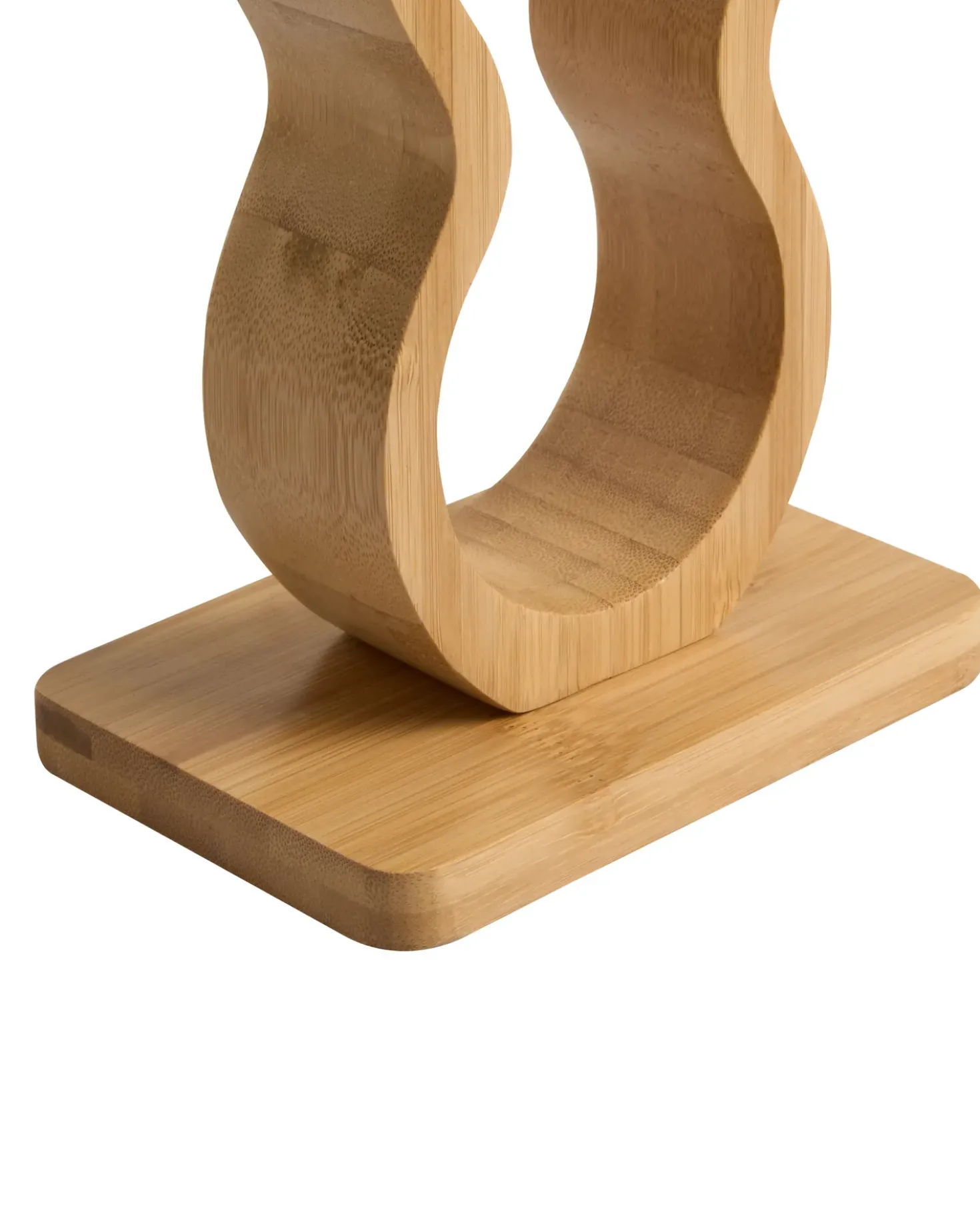 Porta bottiglie da vino CERISE Bambù Marrone chiaro