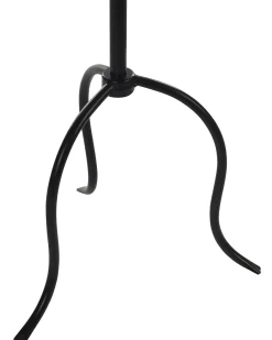 Portacandele ALMADA Metallo 118 cm Nero