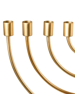 Portacandele AMORA Metallo 50 cm Oro