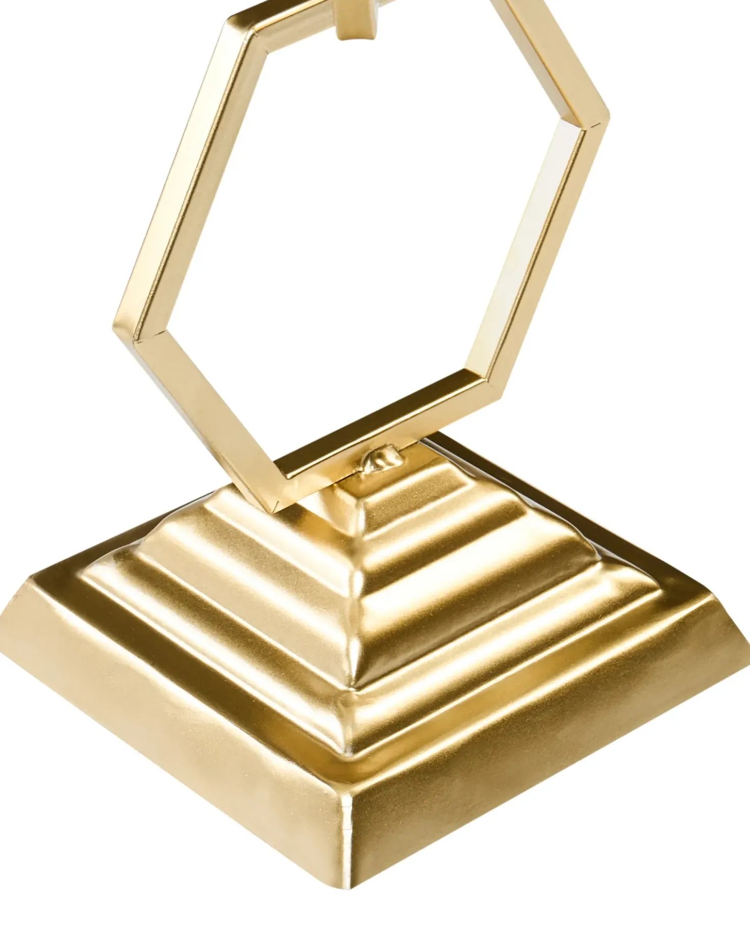 Portacandele ARDEE Metallo 44 cm Oro