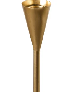Portacandele AROUCA Metallo 40 cm Oro