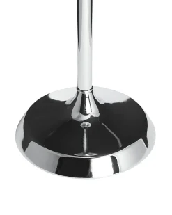 Portacandele COTUI Vetro 58 cm Argento