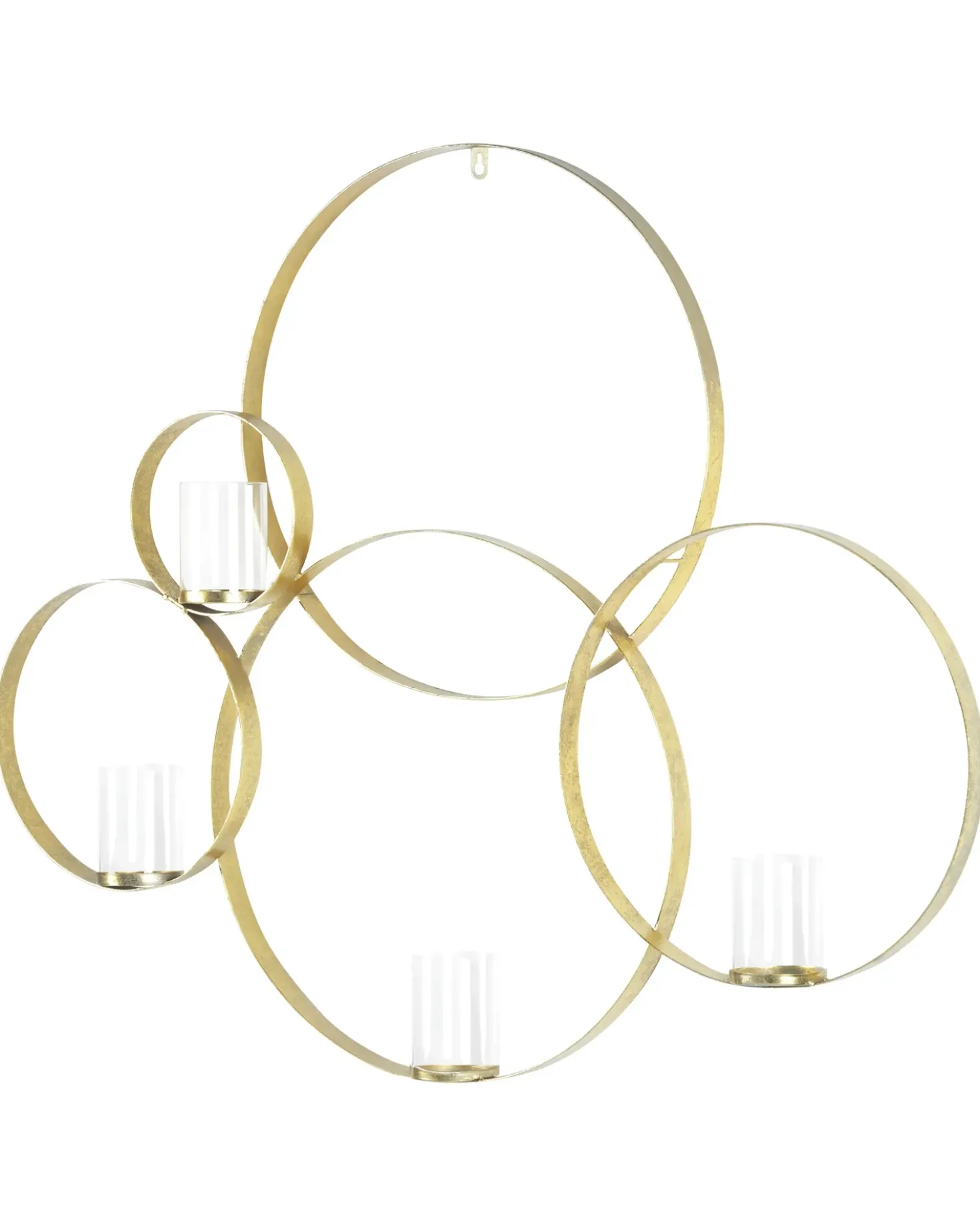 Portacandele da parete BURU Metallo 80 cm Oro