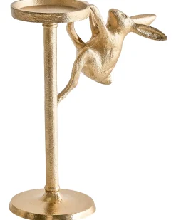 Portacandele KOSOR Metallo 25 cm Oro