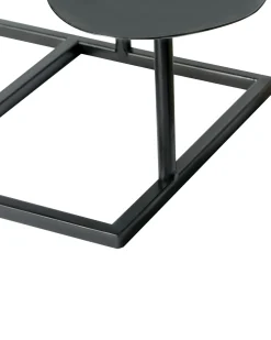 Portacandele LAMEGO Metallo 23 cm Nero