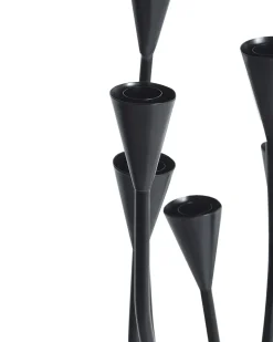 Portacandele MATOSINHOS Metallo 54 cm Nero