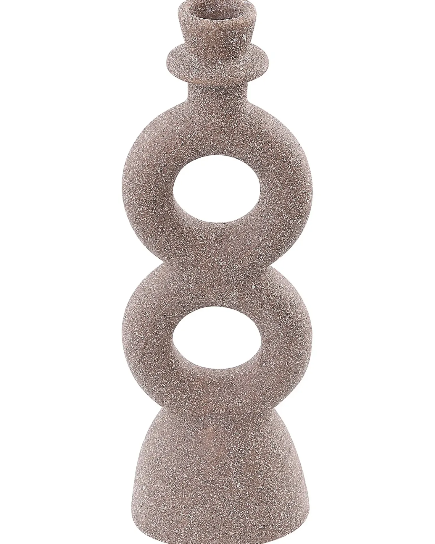 Portacandele NAOUSA Ceramica 23 cm Beige