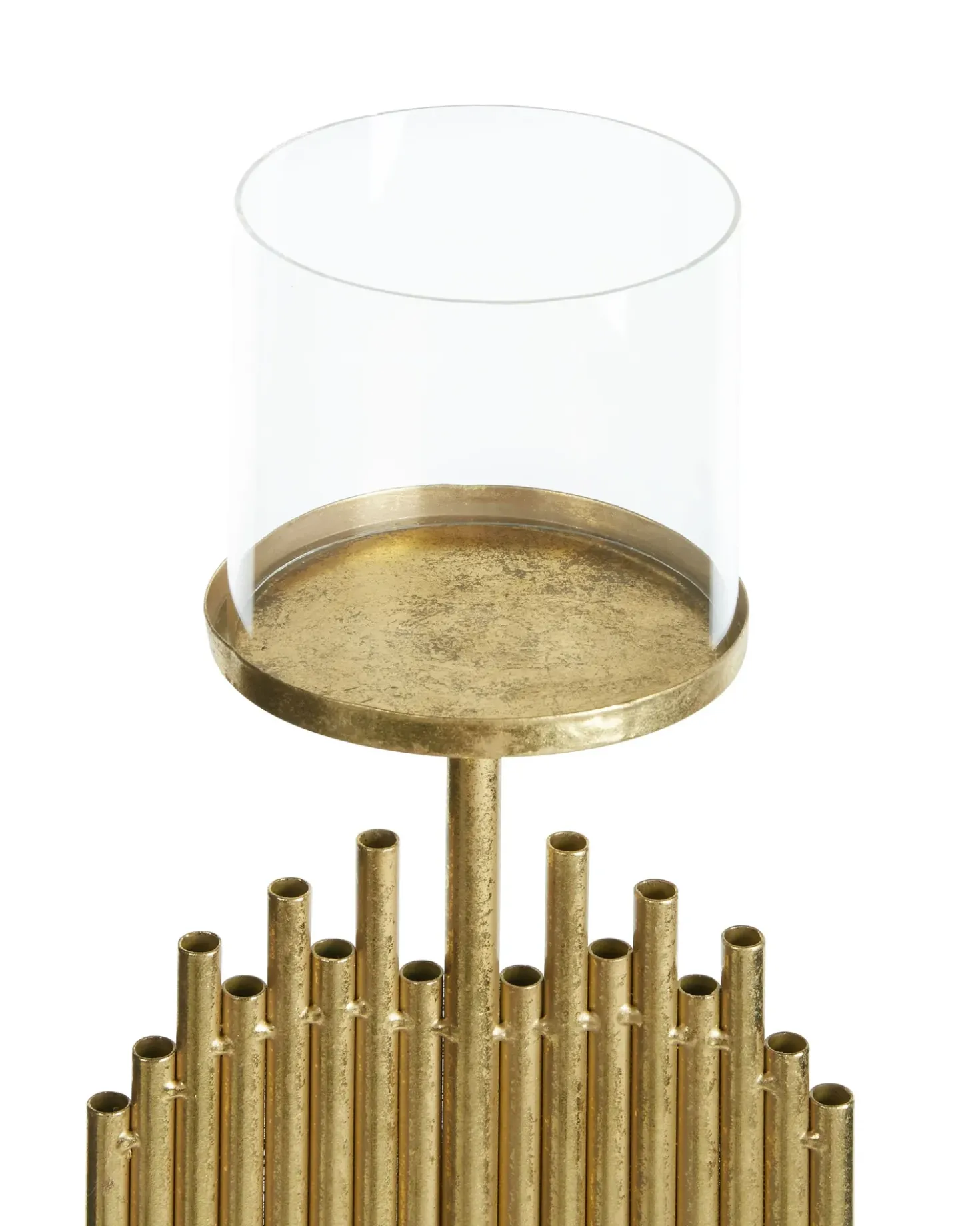 Portacandele NIAS Metallo 53 cm Oro