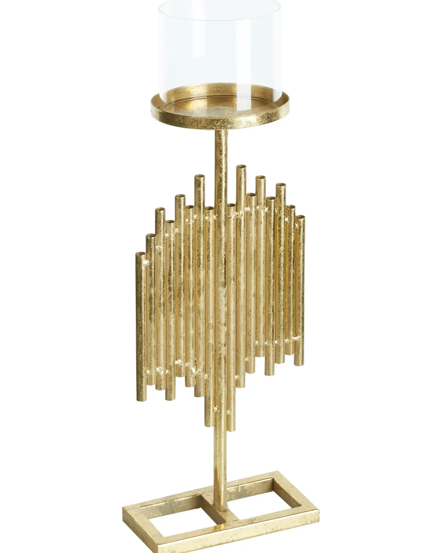Portacandele NIAS Metallo 53 cm Oro
